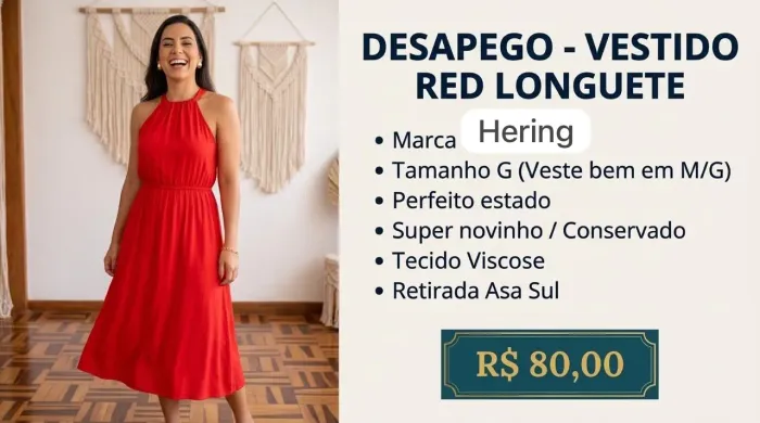 Vestido Hering lindo 