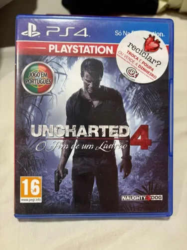 Jogo PS4 Uncharted 4