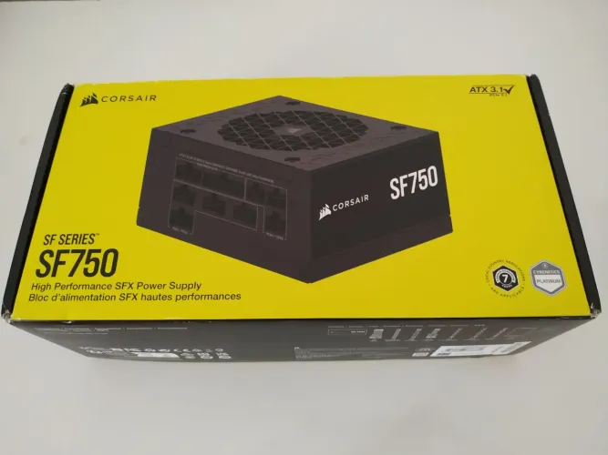 Fonte Corsair SF750 80 Plus Platinum SFX Full Modular (NOVA