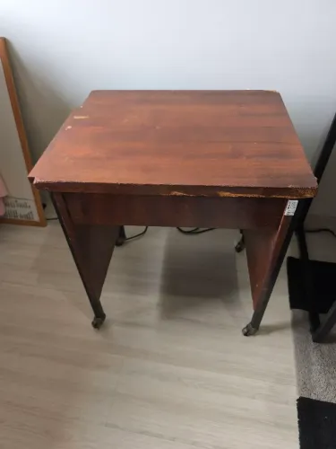 Mesa para doação 