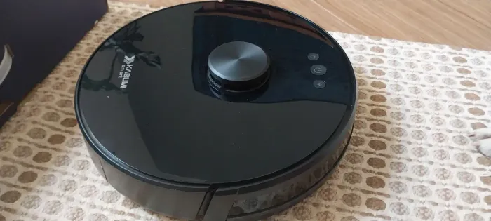 Robô aspirador completo e pouco utilizado