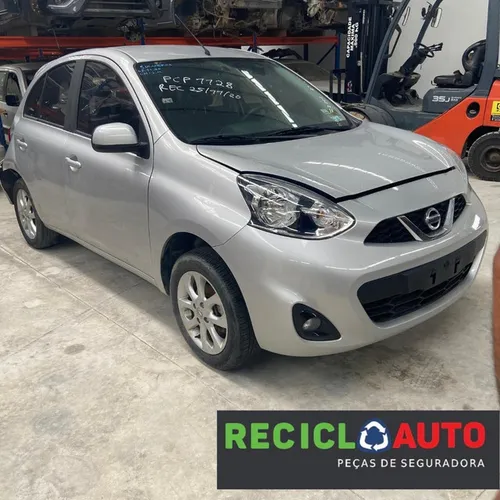 Sucata Nissan march 2019 para retida de peças 