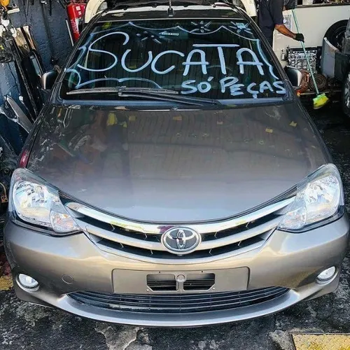 Etios 1.5 2016 Capo Porta Airbag Farol Cambio Motor Suspensão Mecanica Sucata
