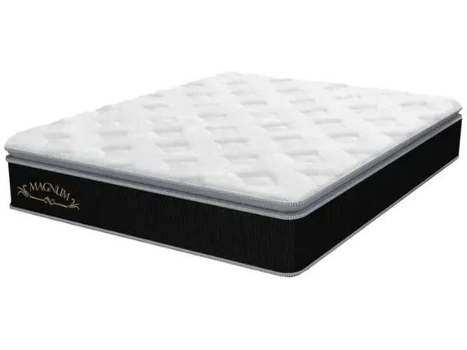 Colchão Queen Magnum Molas Pocket 158x198x28 Plumatex - Receba Amanhã!!Set23