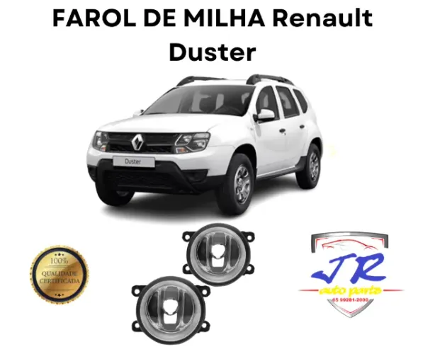 Par Farol Milha Duster 2019
