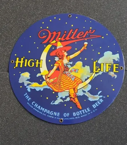 Placa Decorativa Miller Beer