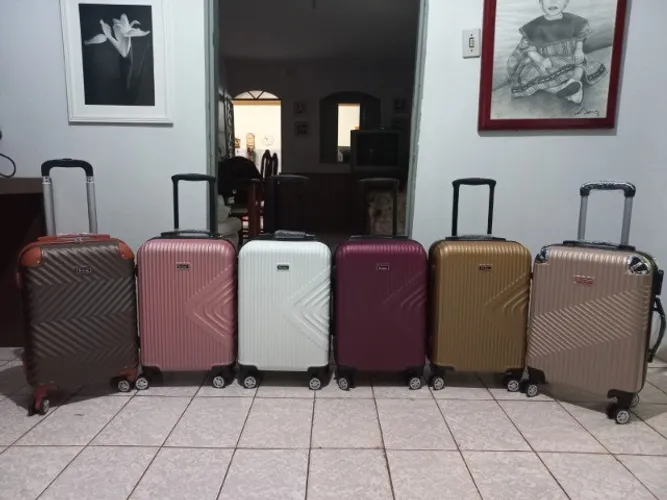 Só 199! Lindas Malas de Bordo para 10kg ABS rodas duplas removíveis! Entrego em todo DF