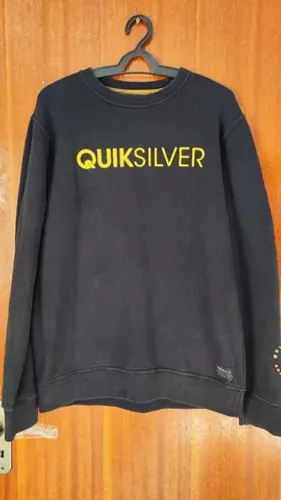 Moleton Quicksilver Preto Original Usado