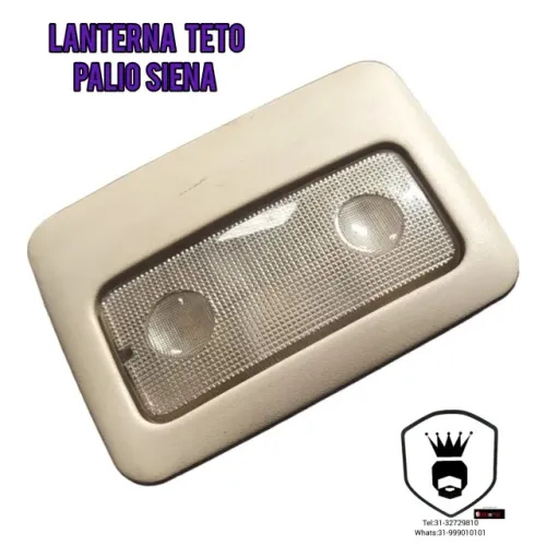 lanterna de teto original fiat palio siena 