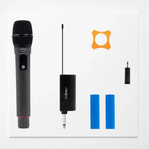 Microfone Sem Fio RECARREGAVEL Kit Completo para Karaoke e Eventos