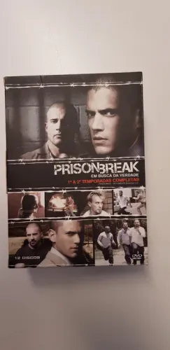 Prison Break 1ª + 2ª Temporadas Box 12 Dvds Ed Colecionador