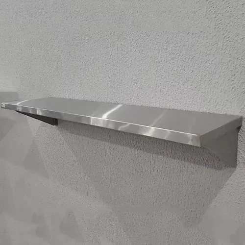 Prateleira de Parede em Aço Inox