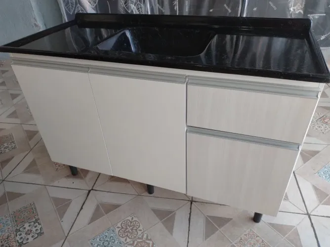 Balcão com cuba de pia novos  