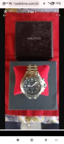Relógio Ferrari masculino Náutica Vivara