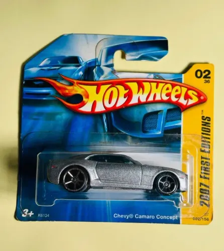 Hot Wheels - Chevy Camaro Concept 02/36 - 2007 First Editions (veja fotos e descrição)
