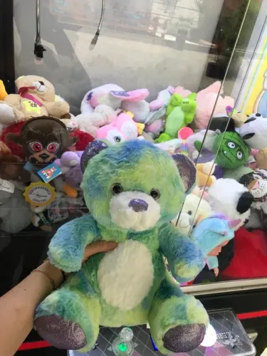 Urso de pelúcia premium tye dye