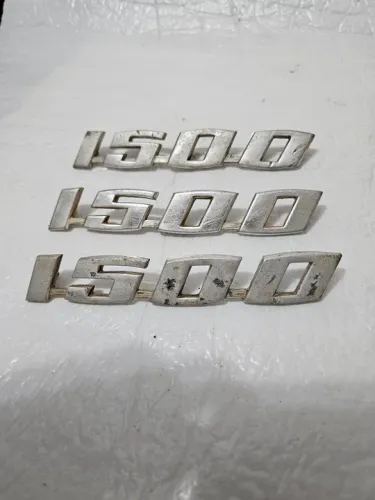 Fusca fuscao 1500 emblema da tampa traseira original