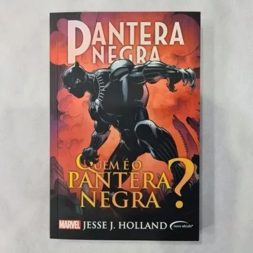 Livro Quem é o Pantera Negra - Marvel (Nerd ao Cubo)