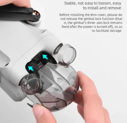 Dji Mini 3 Pro Protetor Guimbal Lente Sensor Proteção Drone Arduino Automação COD-CP692
