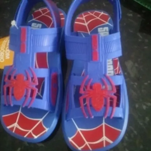 Sandálias Havaianas Homem Aranha - Tamanho 28/29