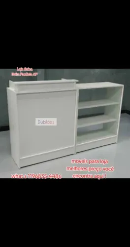 Balcão caixa+ vitrine promoção pague só na entrega
