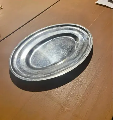 Fracalanza/travessa inox oval 21 cm