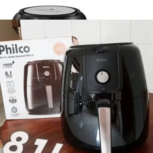 Fritadeira Air Fry Philco Gourmet Pfr13p 8,1 Litros 220v - Nova