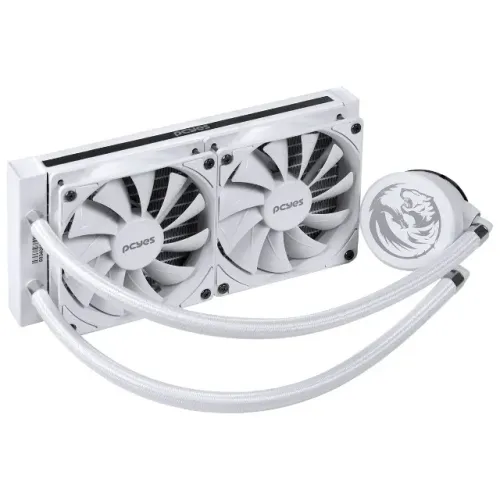 Water Cooler Pcyes Sangue Frio 2 White 240mm Intel/AMD LGA1700/2066/2011 | AM4 - WZetta