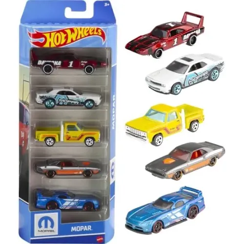 Hot Wheels Mopar 5 Carros Pack