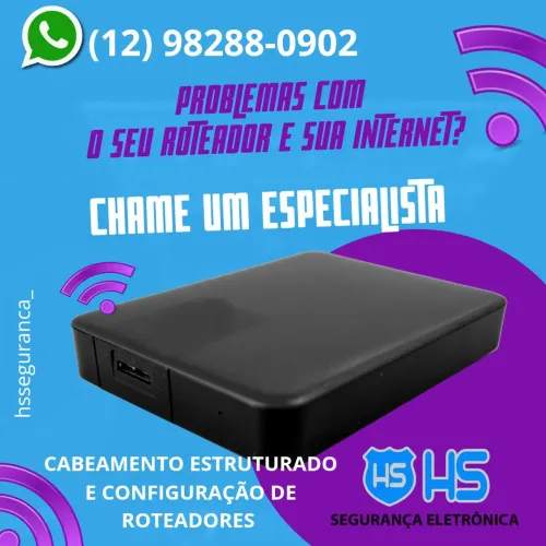 Configuração de roteadores e rede 