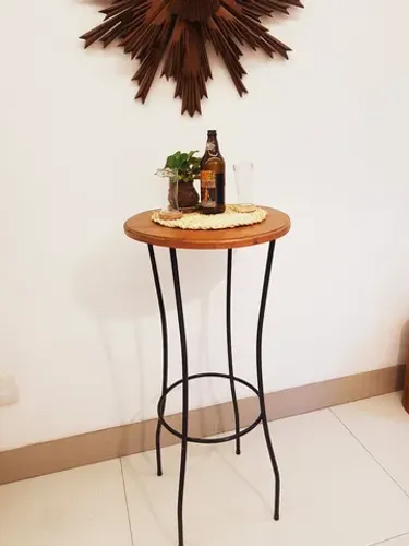 Mesa Bistrô Fixa Tampo 60cm