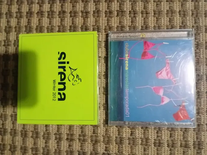 CDs musica eletrônica: Sirena Winter 2012 e Clubesirenamarestemporada01