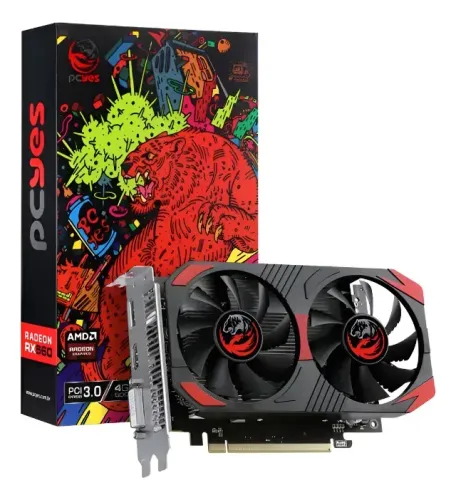 Placa De Vídeo Radeon Rx 560 4gb Gddr5 128bit