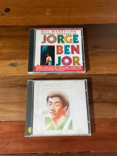 Jorger Ben Jor - Lote c/ 2 CDS