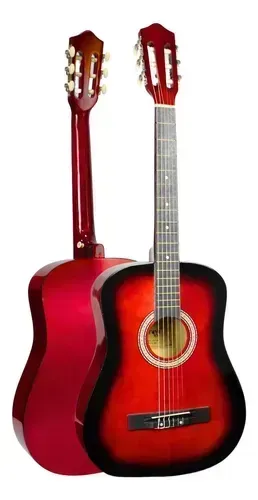 Violão Acústico Bravo AN100 Estudante Iniciante Nylon Cor Rd Red Burst