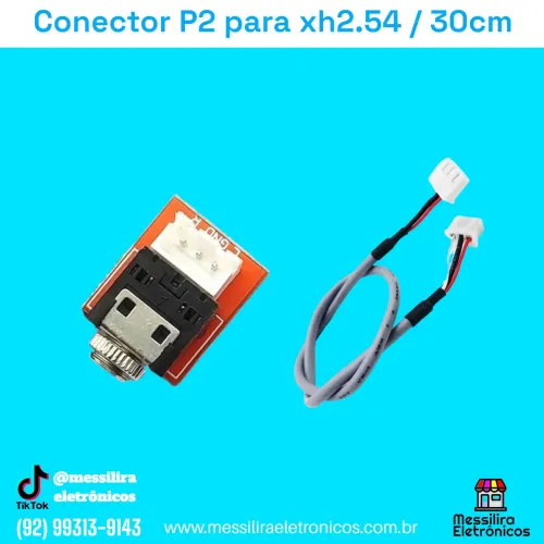 Conector P2 para XH2.54 30cm