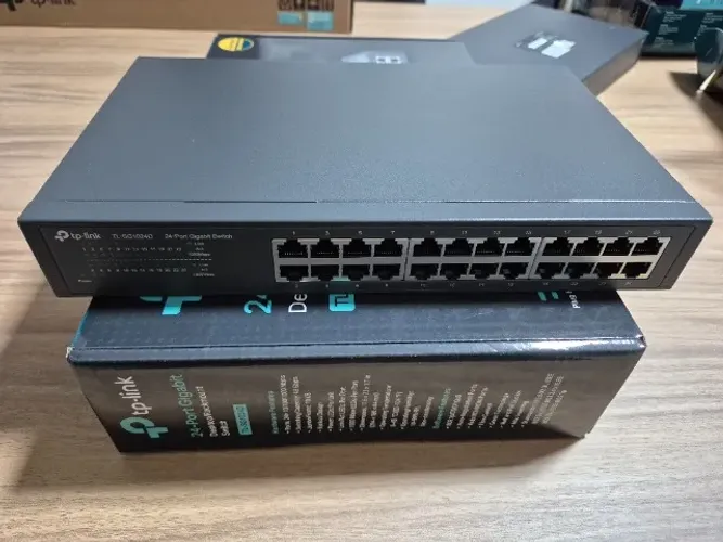 Switch Gigabit 24 Portas TP-Link TL-SG1024D
