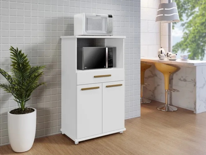 Balcão Cozinha com Nicho l65
