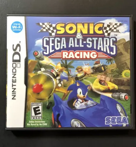 Sonic & Sega All-Stars Racing Nintendo DS Original Completo CIB