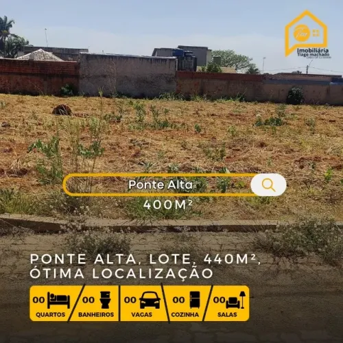 Excelente lote na Ponte Alta