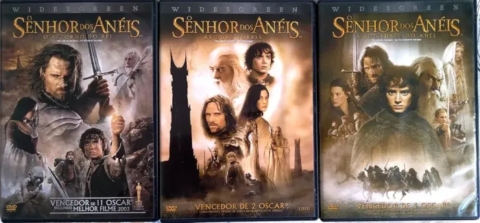 DVD Coleção O Senhor dos Anéis - Trilogia Completa