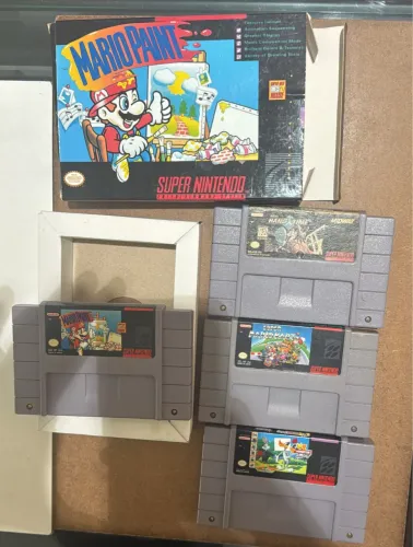 Fitas originais Super Nitendo 