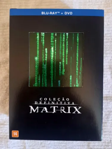 Coleção Definitiva Matrix em Blu-ray e DVD - Animatrix e Disco de Extras Incluso