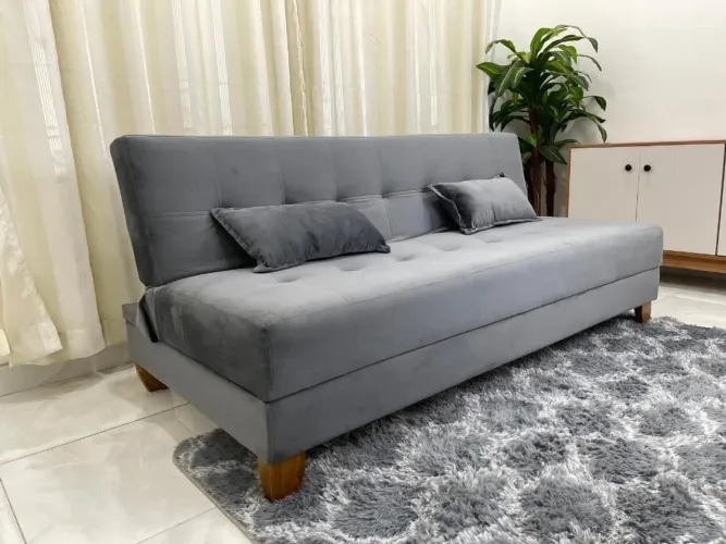 Sofá Cama Arpoador 1.85m Veludão- Produto Novo Entrega Rápida