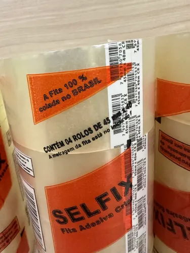 16 rolos de Fita adesiva(durex) de 40 metros com 45mm de espessura