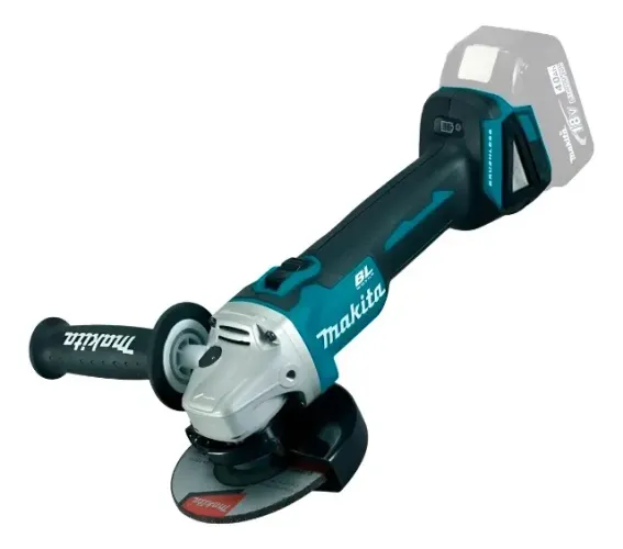 Esmerilhadeira Angular 18V S/bateria Makita DGA504Z cor Turquesa