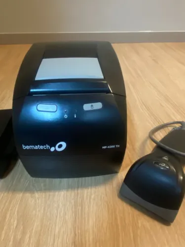 Impressora Bematech Mp 4200 Th Usb 127/220V + Pistola Código de Barras Bematech