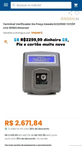 Terminar Verificador de Preço Zero Sweda !!!