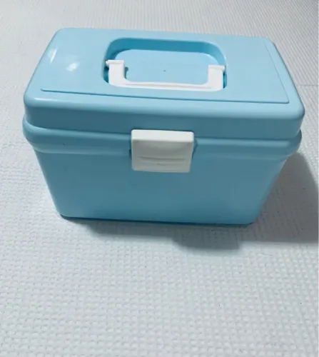 Caixa organizadora para maquiagem/ esmalte/ bijuterias, grande 