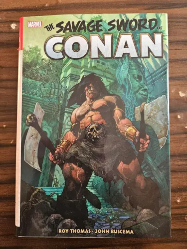 HQ Savage Sword Of Conan: The Original Marvel Years Omnibus Vol. 2 - edição inglês